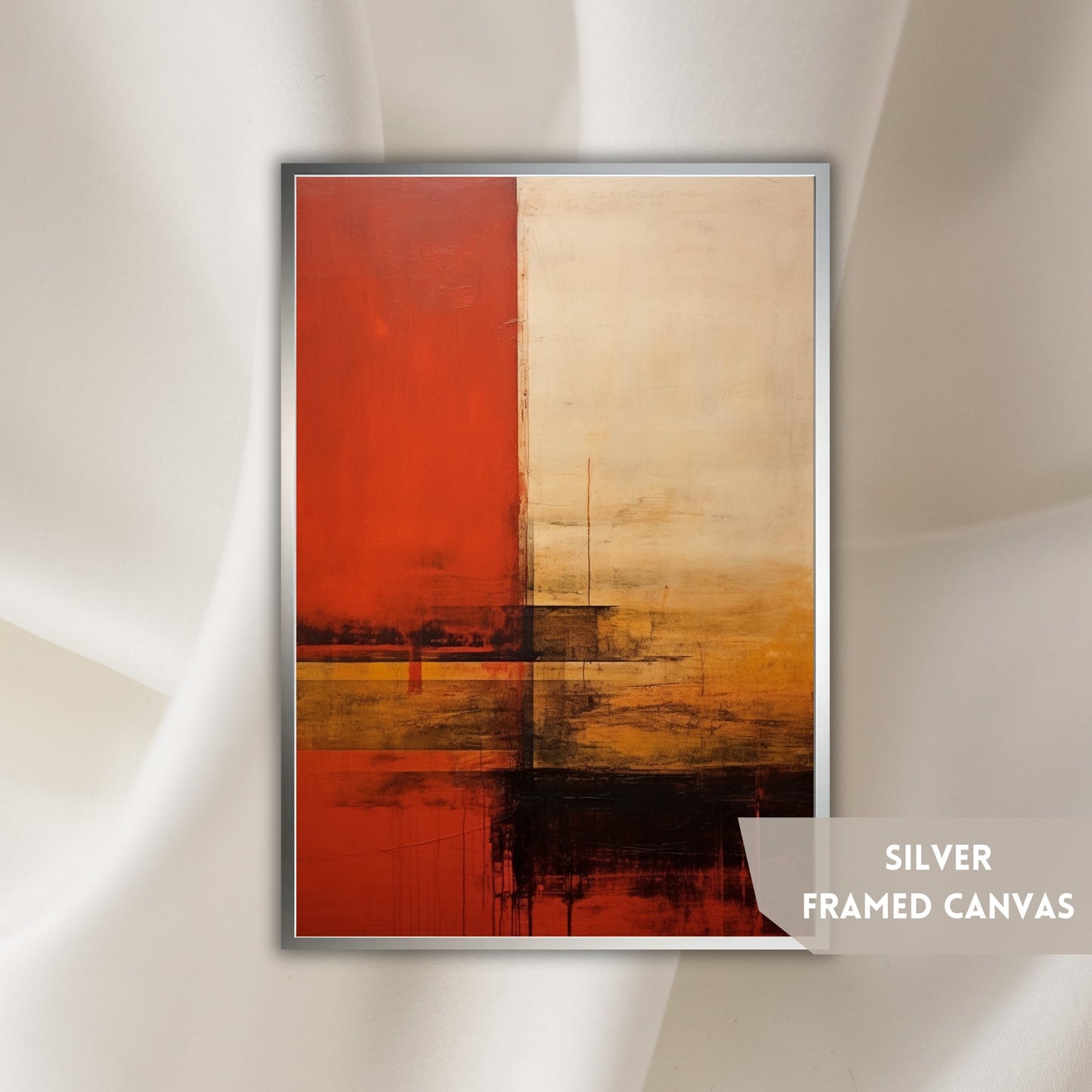 a picture of a painting on a wall